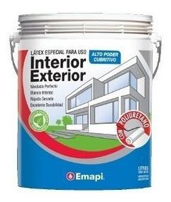 LATEX BLANCO INT-EXT EMAPI CON PU 1L