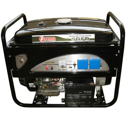 GENERADOR 5500W FEMA 6500 13HP MON