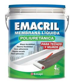 MEMBRANA LIQUIDA PU BLANCA EMACRIL TECHOS PU 4K