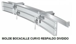 MOLDE INDHOR BOCACALLE CURVO RADIO 6M RESP1515 3.2MM CV15 3.2MM